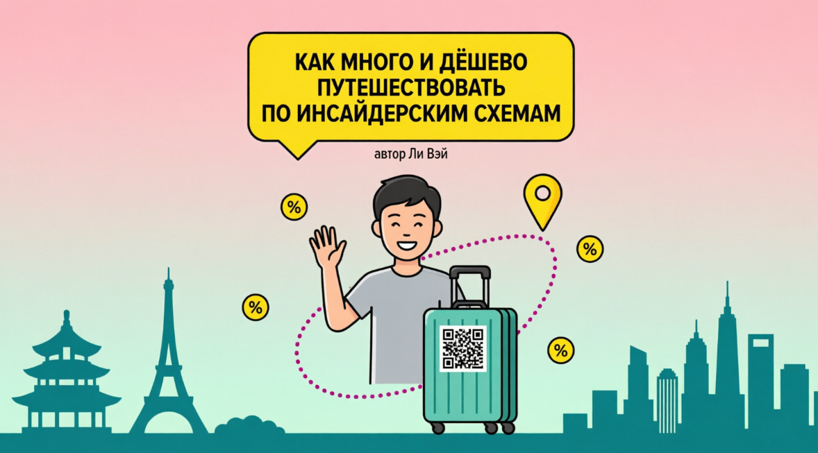 Код туриста - как путешествовать дёшево